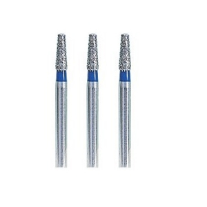 100 Pcs 1.6mm Diamond Bur Bits Drill FG TF-31