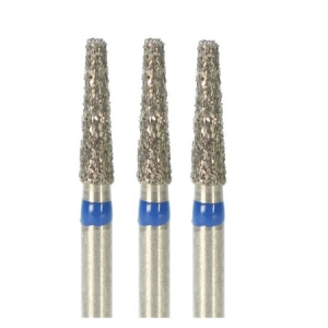 100 Pcs 1.6mm Diamond Bur Bits Drill FG TF-S23