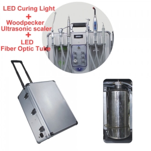 Dental Turbine Unit with LED Curing Light + Ultrasonic Scaler +Fiber BD-406(LED)