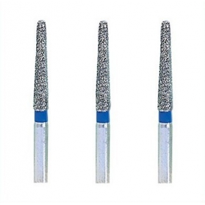 100 Pcs 1.8 mm Diam Diamond Burs FG TF-13