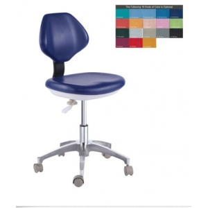 PU Leather Medical Dental Dentist's Chair Doctor's Stool Mobile Chair QY90G