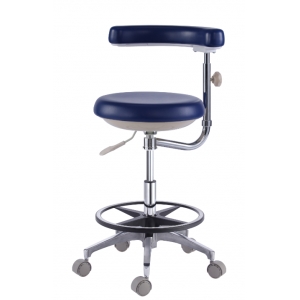 NEW Dental Assistant's Stool Nurse's Stool Chair PU Leather QY500(N) 18 Colors