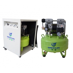 Greeloy Air Compressor With Dryer and Silent Cabinet GA-61XY