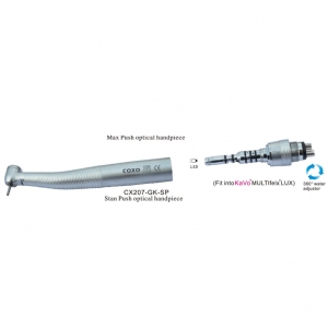 COXO Standard Push Fiber Handpiece CX207-GK-SP 6 hole Quick Coupling