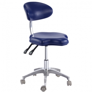 PU Leather Medical Dentist's Chair Doctor's Stool Adjustable Mobile Chair QY90B