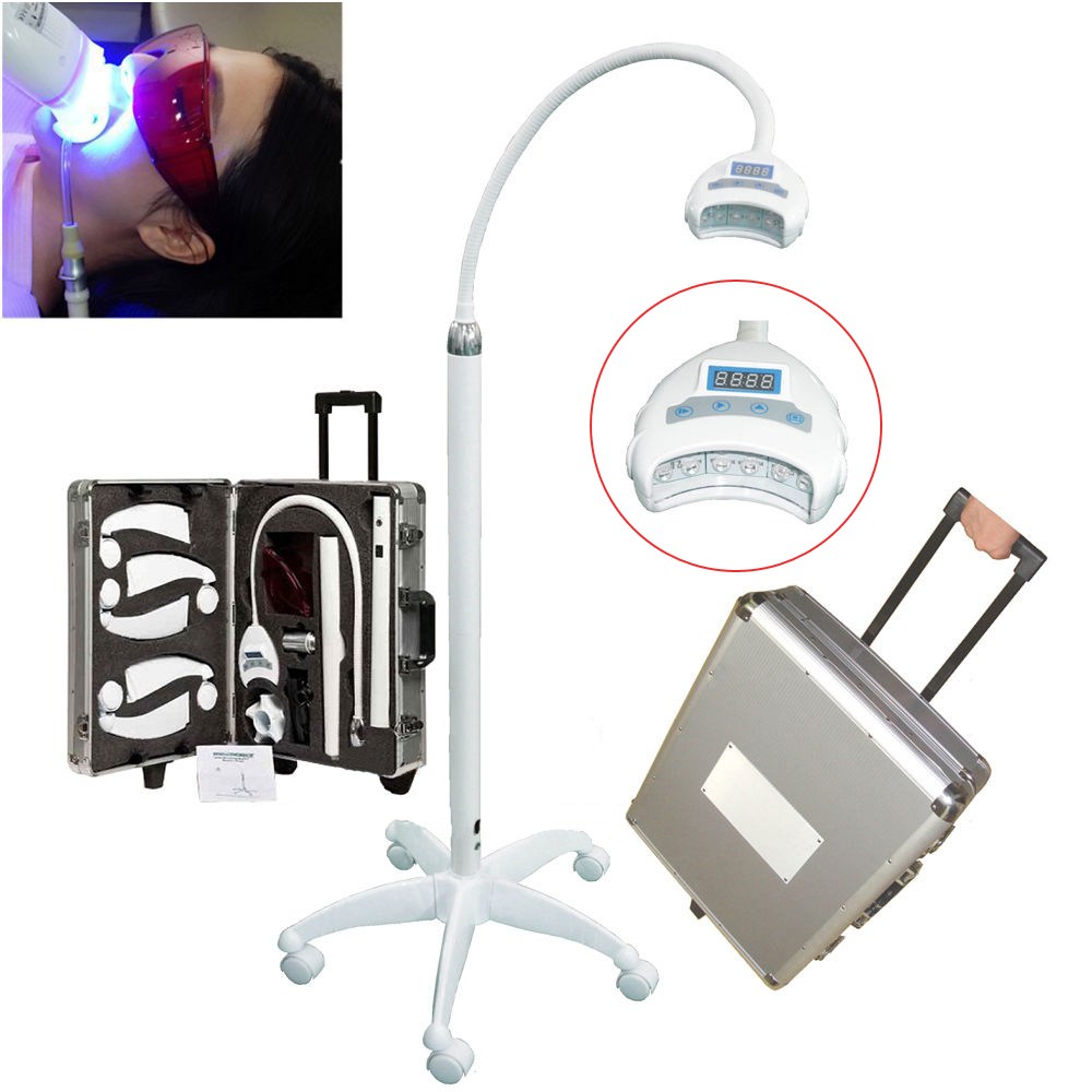 Dental Movable Teeth Whitening Cold Blue Light Lamp Machine Bleaching System